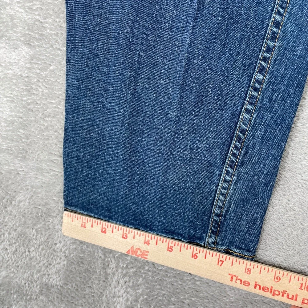 Levis 505 Jeans Mens 38x30 Blue‎ Denim Straight Leg